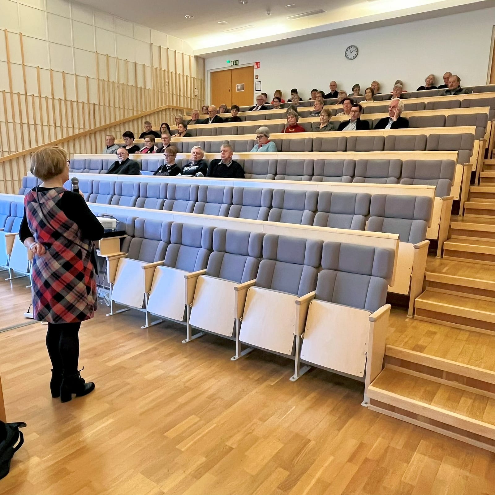 Eeva-Liisan visailu auditoriossa